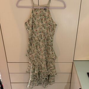 Banana Republic Factory Floral Tiered Halter Dress Size 00P